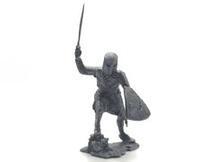 54мм Европейский рыцарь, коллекционная оловянная миниатюра
