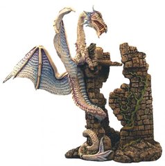 Fenryll Miniatures - Dragon with ruined tower - FNRL-DM24