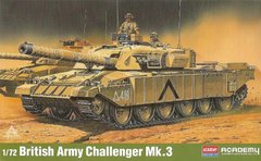 1/72 Challenger Mk.3 британський основний бойовий танк (Academy 13426), збірна модель