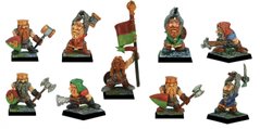 Fenryll Miniatures - Dwarves army set - FNRL-ARK07