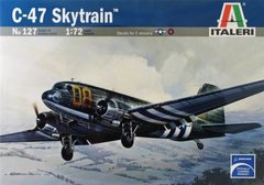 1/72 C-47 Skytrain транспортно-десантний літак (Italeri 127), збірна модель