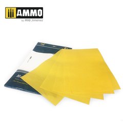 Бумага для масок, самоклейка, 5 листов 195х280 мм (Ammo by Mig A.MIG-8043)