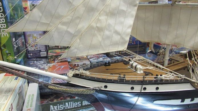 French Training Ship Belem - готовая деревянная модель парусника, длина 1.5 метра