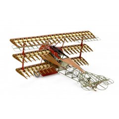 1/16 Fokker Dr.I винищувач "Червоного Барона" Манфреда фон Ріхтгофена (Artesania Latina 20350), збірна дерев'яно-металева модель