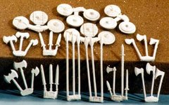 RAFM Miniatures - 28-30 mm Weapons and Shield Assortment - RAF4048