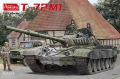 1/35 Танк Т-72М1, модель з деталями інтер'єру (Amusing Hobby 35A038), збірна модель