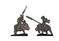 Fenryll Miniatures - Boars mounted Orcs - FNRL-CA13
