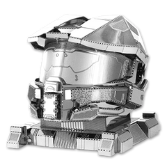 Halo Master Chief Helmet, сборная металлическая модель Metal Earth 3D MMS290