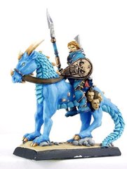 Fenryll Miniatures - Dragon Horse mounted Chaos Slayer - FNRL-CA19