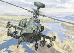 1/72 Boeing AH-64D Apache Longbow американський гелікоптер (Italeri 0080) збірна модель