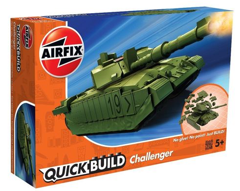 Танк Challenger (Airfix Quick Build J-6022) проста збірна модель для дітей