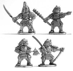 Mirliton Miniatures - Миниатюра 25-28 mm Fantasy - Nihon Orcs with hand weapons - MRLT-OR031