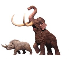 Fenryll Miniatures - Prehistoric animals (mammoth and rhinoceros) - FNRL-ANI04