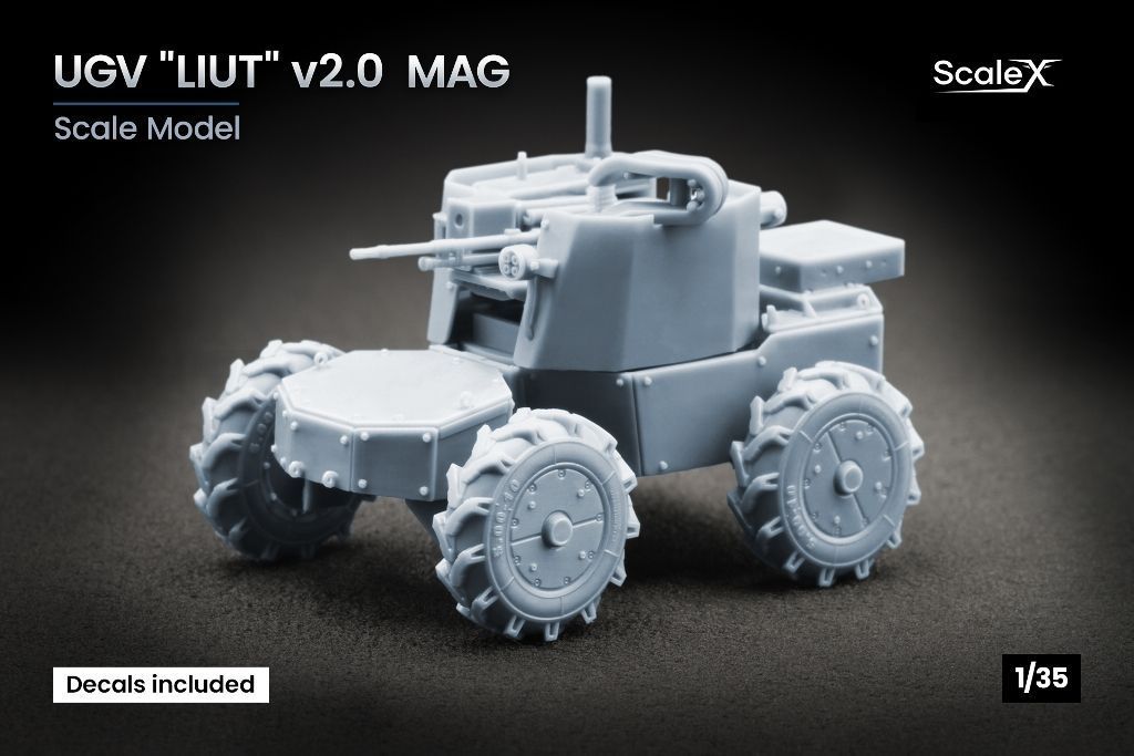 Praga RND 1/35 モデルキット 1-35-ukrainskyi-nrk-liut-v2.0-