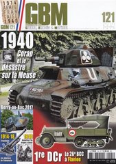Журнал "GBM - Histoire de Guerre, Blindes and Materiel" №121 Juillet-Aout-Septembre 2017 (на французском языке)