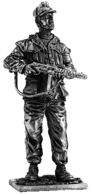 54 мм Милиционер национальной гвардии, Италия 1943-45, оловянная миниатюра (EK Castings Misc111)