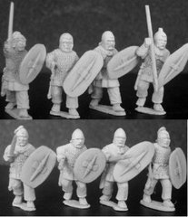 Gripping Beast Miniatures - Armoured warriors advancing (8) - GRB-ACT03