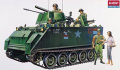 1/35 M113A1 американский БТР, война во Вьетнаме (Academy 1389) ИНТЕРЬЕРНАЯ модель