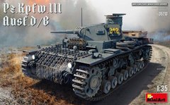 1/35 Pz.Kpfw.III Ausf.D/B германский средний танк (MiniArt 35213), сборная модель