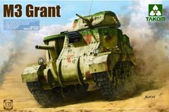 1/35 M3 Grant британский средний танк (Takom 2086) сборная модель