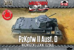 1/72 Pz.Kpfw.II Ausf.D легкий танк + журнал (First To Fight 012) сборка без клея