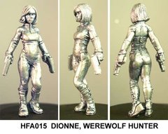 HassleFree Miniatures - Dionne, werewolf hunter - HF-HFA015