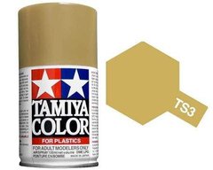 Tamiya TS3 Dark Yellow 85003 Краска-спрей Желтый темной, 100 мл
