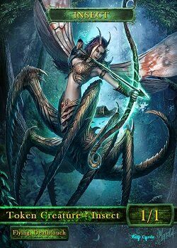 Insect #2 Token Magic: the Gathering (Токен) GnD Cards