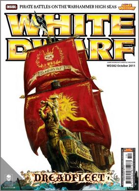 Журнал "White Dwarf" 10/2011 October WD382. Журнал от Games Workshop про Warhammer (на английском языке)