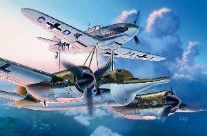 Mistel 1 = Junkers Ju-88A-4 + Messerschmitt Bf-109F-4 1:72