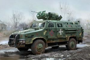 Новинка! Модель "1/35 Козак-2 український MRAP (ICM 35014)". В наявності