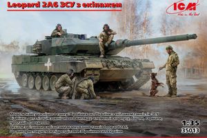 Новинки ICM в наличии - Leopard 2 с танкистами ВСУ и многое другое