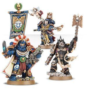 Space Marines Heroes (Космодесант: Герои), 3 фигуры