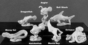 Reaper Miniatures Dark Heaven Legends - Aquatic Familiars (7) - RPR-2948