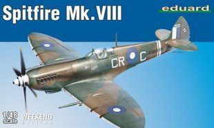 1/48 Spitfire Mk.VIII британський винищувач, серія Weekend Edition (Eduard 84159), збірна модель