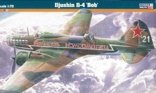1/72 Ильюшин Ил-4 советский бомбардировщик (MisterCraft F-19) сборная модель