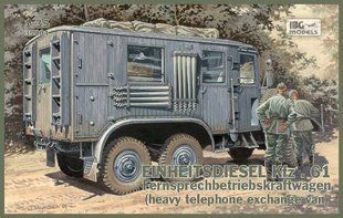 1/35 Einheitsdiesel Kfz.61 Fernsprechbetriebskraftwagen (IBG Models 35004) сборная модель
