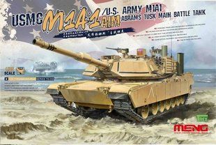 1/35 USMC M1A1 AIM/US Army M1A1 Abrams американський основний бойовий танк (Meng Model TS-032), збірна модель