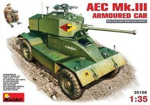 1/35 AEC Mk.III британский бронеавтомобиль (MiniArt 35159), сборная модель