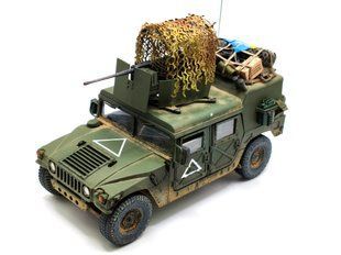 1/35 Автомобіль HMMWV Hummer Збройних Сил України, готова модель