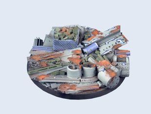 MicroArt Studio Bases - Trash Base, Round 60mm #2 (1) - MNART-BB14R03B