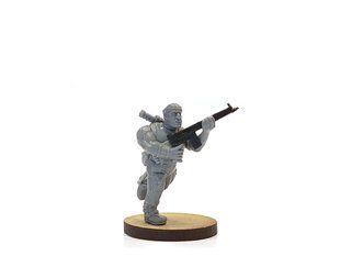 Catachan Jungle Fighter with Custom Rifle, мініатюра Warhammer 40.000, пластикова (Games Workshop)