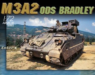 1/72 M3A2 ODS Bradley бойова машина піхоти (Dragon 7229), збірна модель