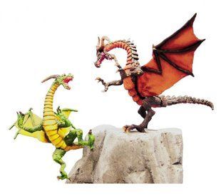 Fenryll Miniatures - Dragons Fight - FNRL-DM13