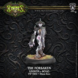 Forsaken, Legion of Everblight, мініатюра Hordes (Privateer Press Miniatures PIP73018), збірна металева нефарбована