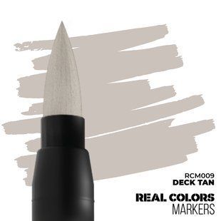 Маркер Deck Tan, серія AK Interactive Real Colors Markers, акрилові (RCM009)