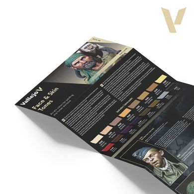 Набір фарб "Обличчя та відтінки шкіри", 16 фарб по 18 мл, акрилові (Vallejo Model Color 70258 Face and Skin Tones)