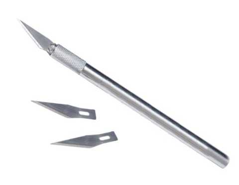 4020 JAS Нож с цанговым зажимом, алюминиевая ручка