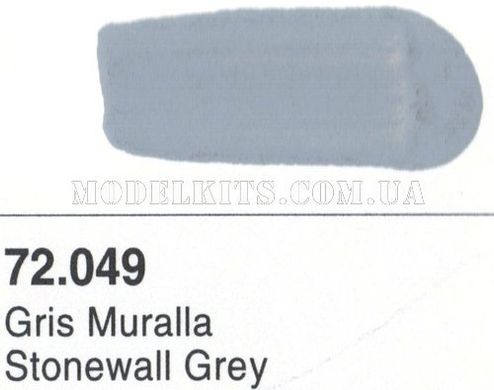 Vallejo Game Color 72049 Серый каменный (Stonewall Grey) 17 мл