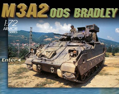 1/72 M3A2 ODS Bradley боевая машина пехоты (Dragon 7229), сборная модель